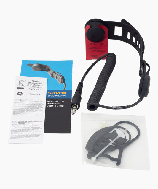 Headset Konduksi Tulang Savox HC-1 Helmet-COM untuk Motorola Radio