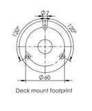 Photo of AC Antennas E179F Deck Mount