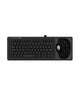 Photo of Hatteland Panel Mount Backlit US Layout Keyboard with 38mm Ergonomical Trackerball & USB