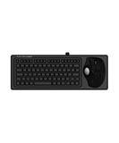 Photo of Hatteland Panel Mount Backlit US Layout Keyboard with 38mm Ergonomical Trackerball & USB